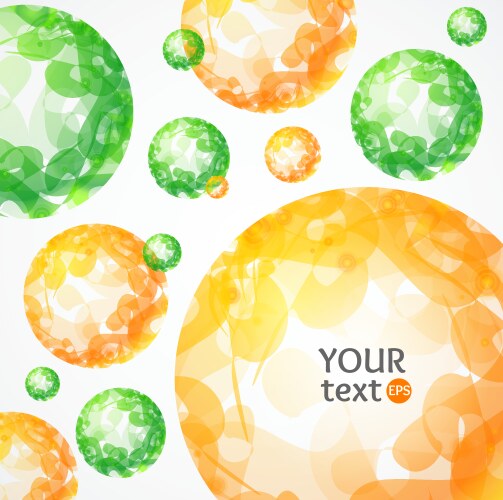 Abstract Sphere Background Flat Design Royalty Free Vector