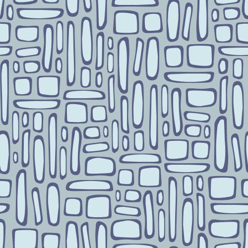 Seamless pattern with abstract square texture vector image