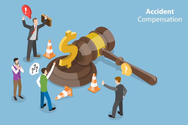 3d isometric flat conceptual Royalty Free Vector Image