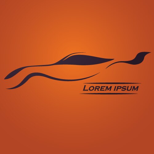 Dynamic Car Logo Royalty Free Vector Image - VectorStock