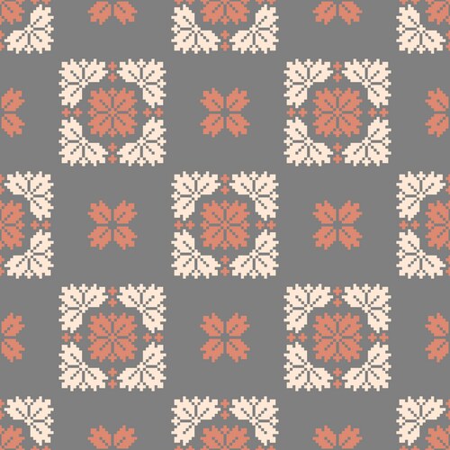 Floral Ethnic Pattern – Royalty-Free Vector | VectorStock