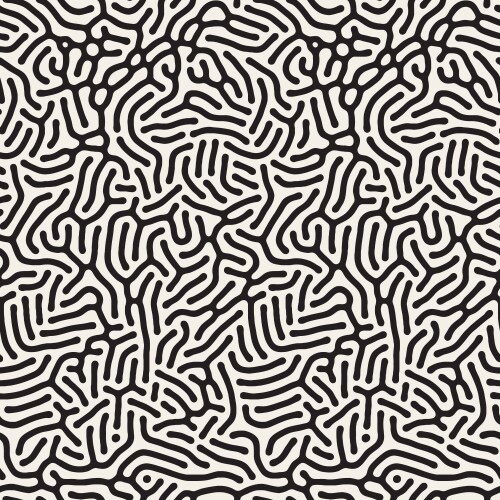 Abstract Rounded Line Pattern vector image