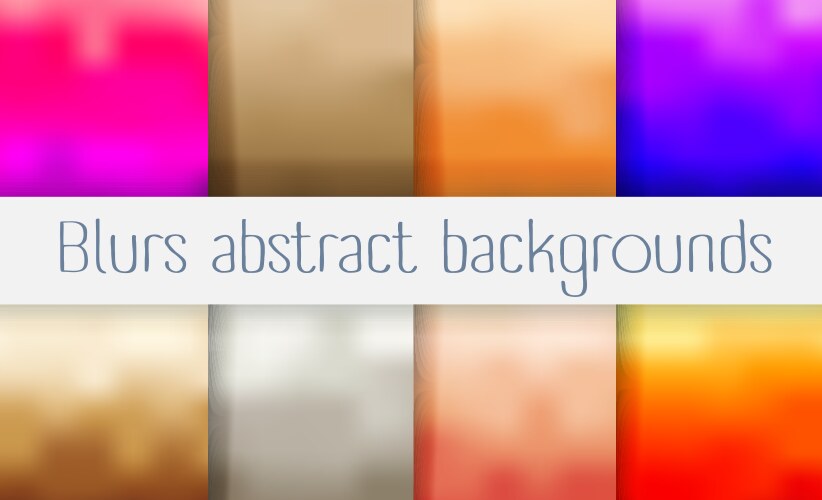 Abstract blur background Royalty Free Vector Image
