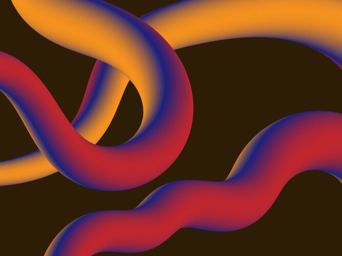 Fluid abstract background vector image