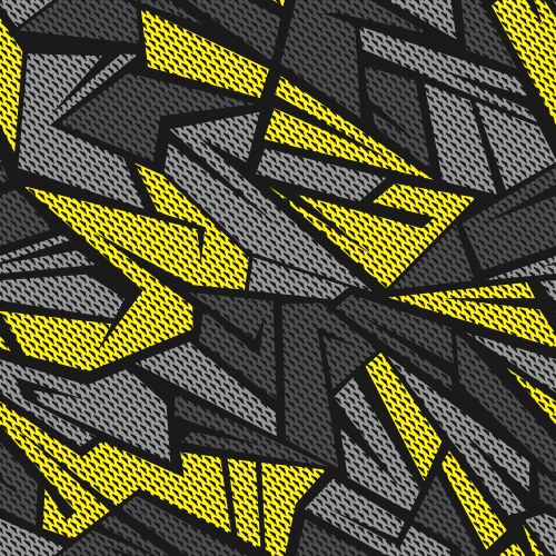 Geometric Camo Pattern Vector Image