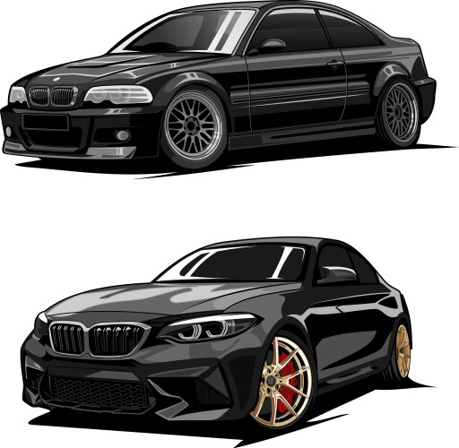 Modern luxury car sport Royalty Free Vector Image