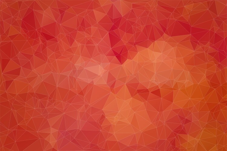 Red abstract background consisting of angular vector image