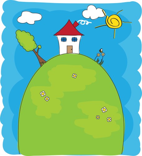 House Vector Image