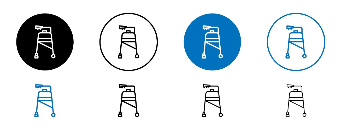 Nurse line icon set Royalty Free Vector Image - VectorStock