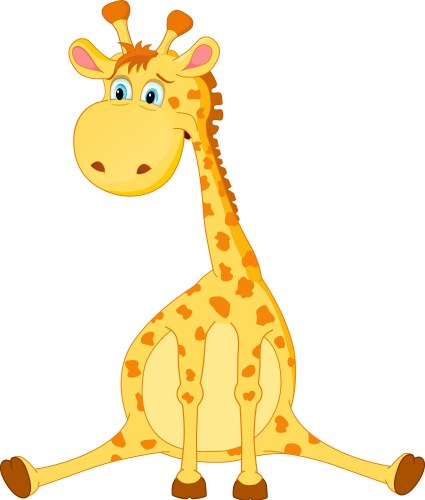 Giraffe vector image