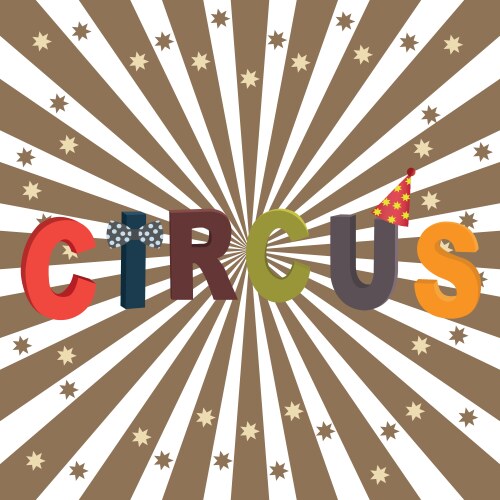 Circus Royalty Free Vector Image - VectorStock