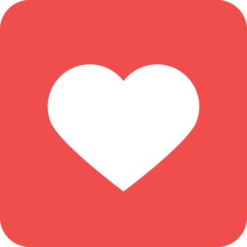 Mobile application like web button menu digital vector image