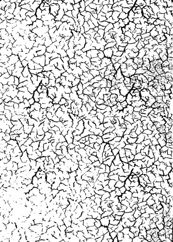 Rough Cracked Earth Texture Vector Image