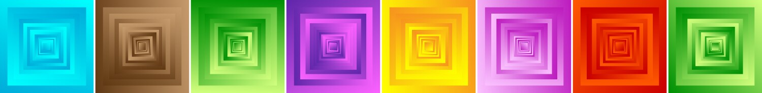 Geometric square design shape with random shaded vector image