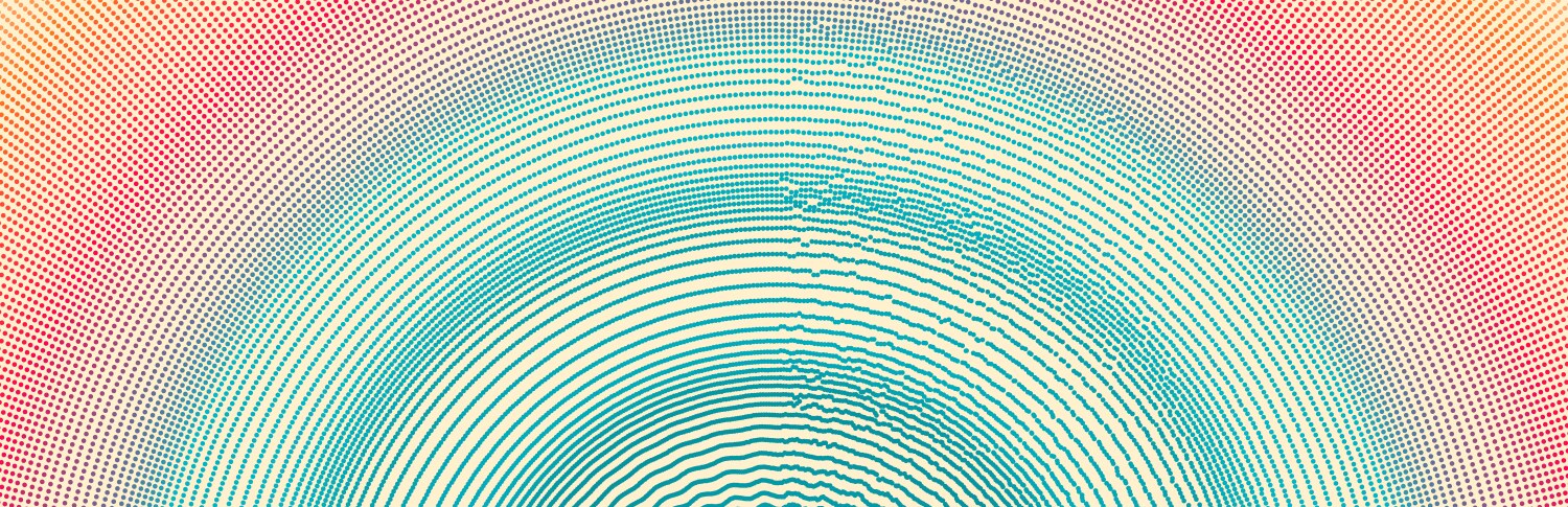 Array with dynamic particles 3d grid surface vector image