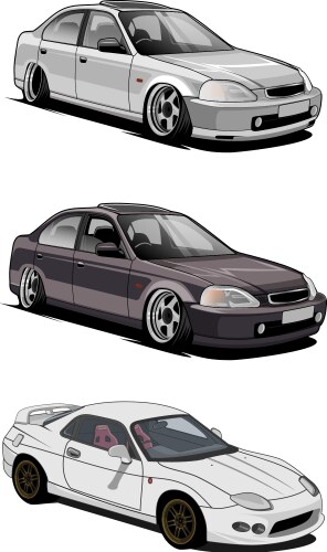Modern luxury car sport Royalty Free Vector Image