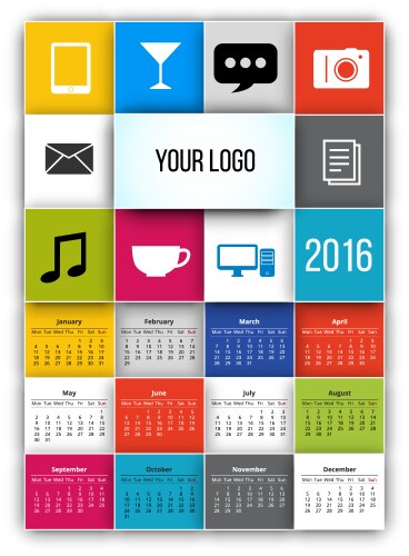 calendar vector