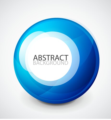 3d glass sphere and heart icon Royalty Free Vector Image