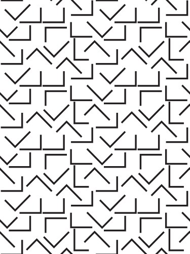 Memphis style abstract lines seamless design Vector Image