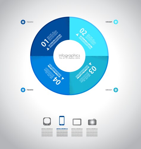 Calculator on white background Royalty Free Vector Image