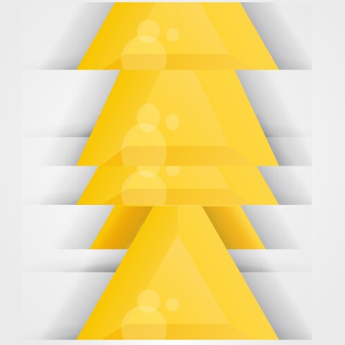 Abstract triangles template object web vector image