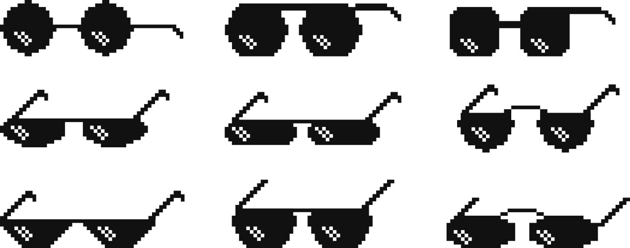Meme Sunglasses Vector Images (over 420)