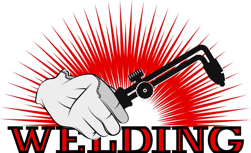 Welding Symbol - Industrial Equipment Vector Image