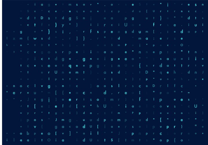 Javascript programming code vector image