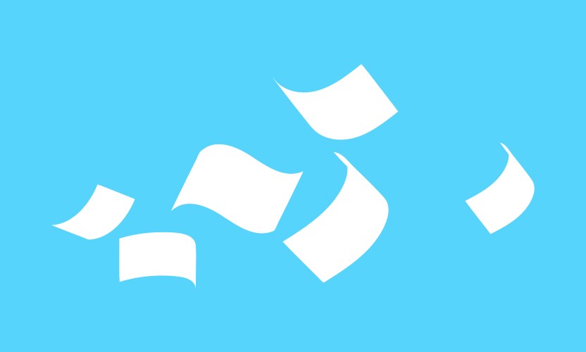 Pile of Flying Papers Vector Images (over 570)