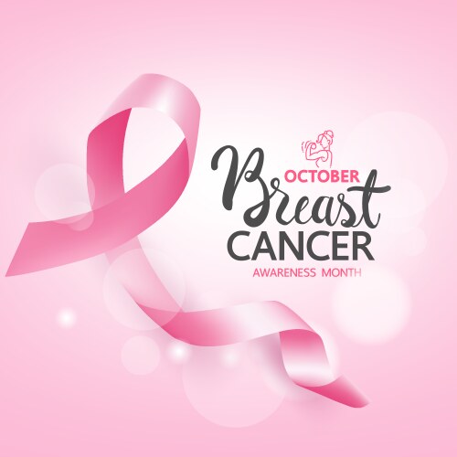 Breast cancer awareness ribbons Vector Image