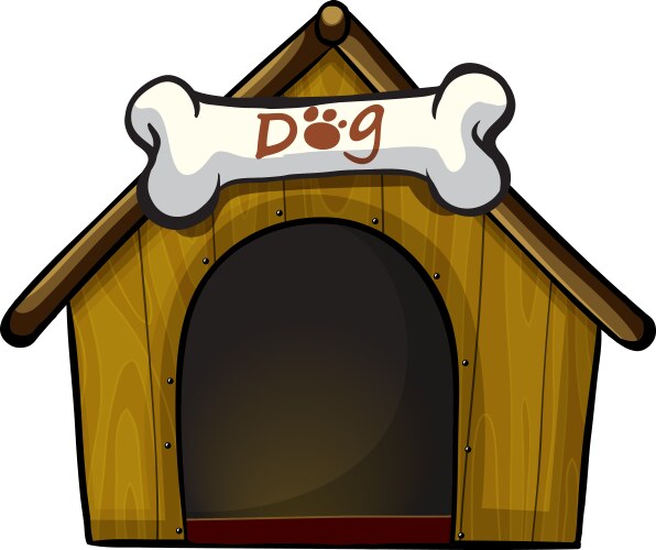 dog house vector