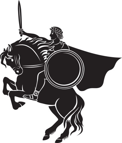 Assassination julius caesar Royalty Free Vector Image