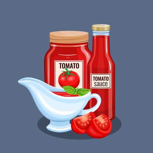 Tomato Sauce Bottle Vector Images (over 10,000)