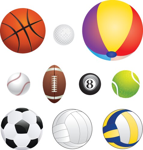 Sport set Royalty Free Vector Image - VectorStock