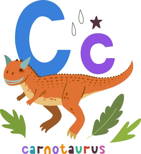 Microraptor cute cartoon hand drawn – Royalty-Free Vector | VectorStock