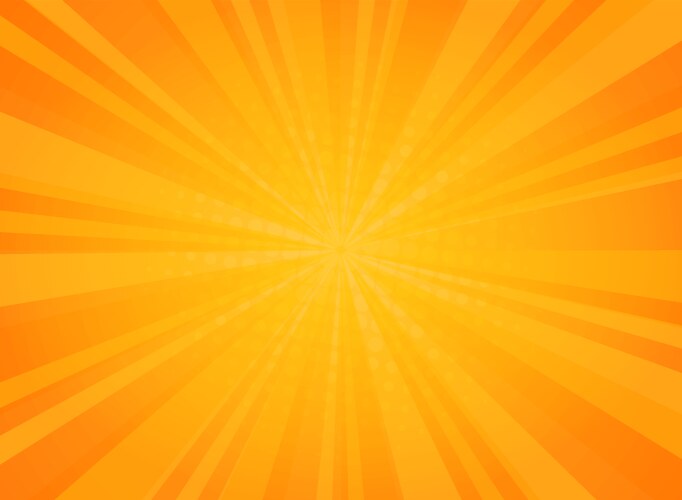 abstract sunny radiance pattern of comic halftone vector image