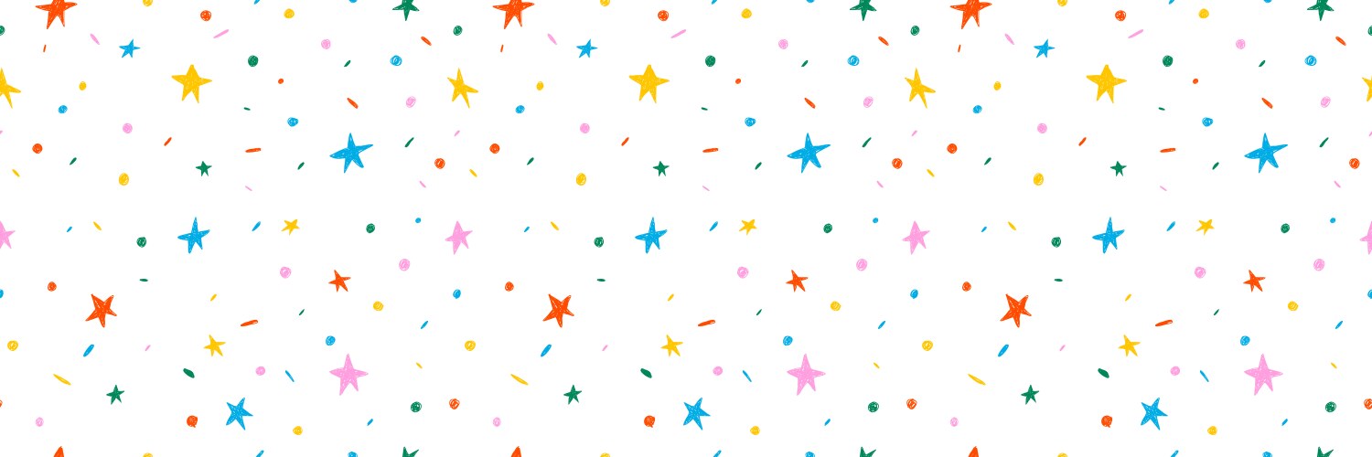 Colorful sprinkle seamless pattern Royalty Free Vector Image