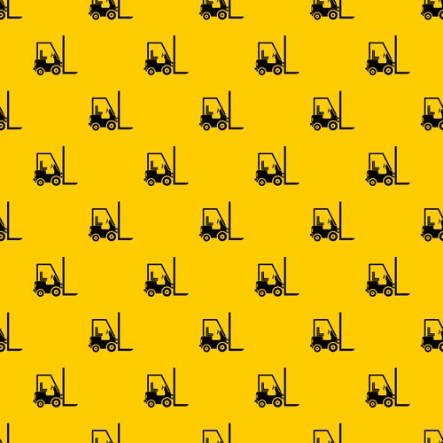 Stacker loader pattern vector image
