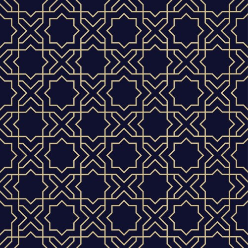 Islamic seamless pattern Royalty Free Vector Image