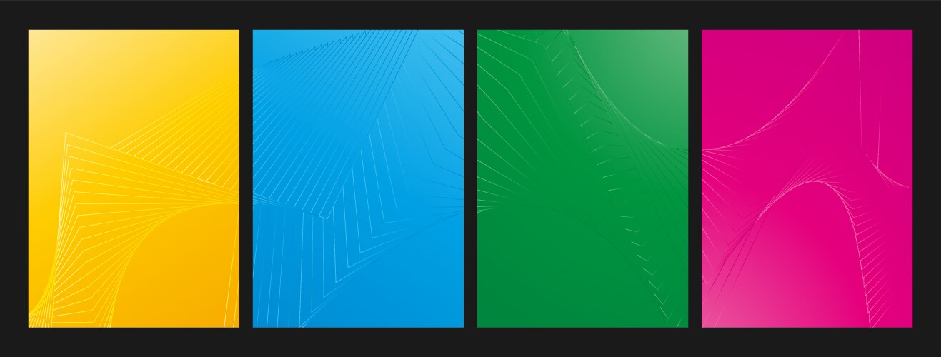 Gradient background of parallel lines abstract vektorbild