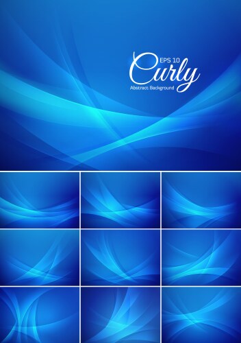 Abstract dark blue arrows and hexagons background Vector Image