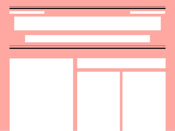 Design a website wireframe homepage layout vector image