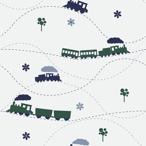 Train Patterns Cartoon locomotive train Vector Images & Graphics for Commercial Use ...
