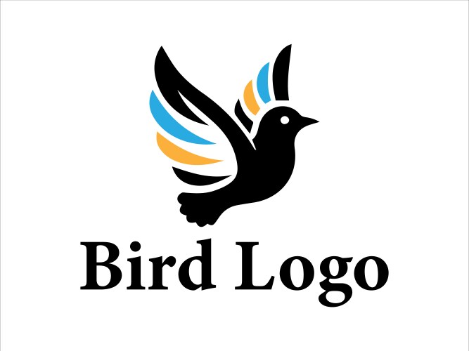 Bird logo Royalty Free Vector Image - VectorStock