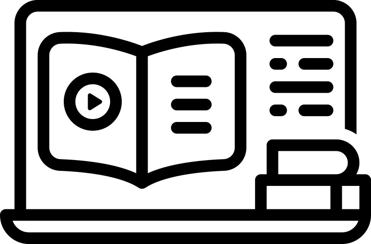 E learning Royalty Free Vector Image - VectorStock