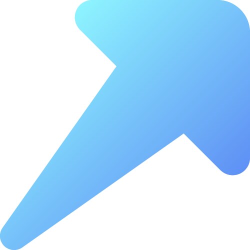 Send message pixel perfect flat gradient color ui vector image