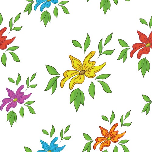 Flower background Vector Image
