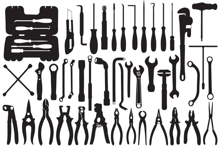 Tools Royalty Free Vector Image - VectorStock