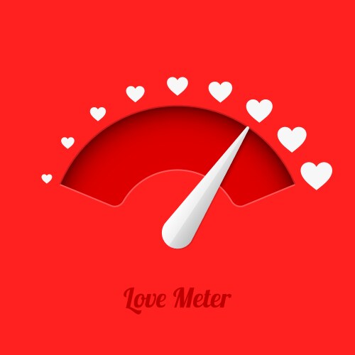 Rating meter Royalty Free Vector Image - VectorStock