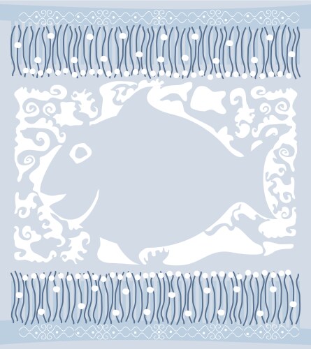 Marine background Vector Image